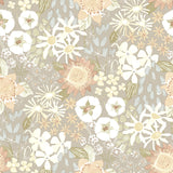 4066-26523 Karina Pastel Wildflower Garden Wallpaper