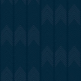 4066-26526 Nyle Dark Blue Chevron Stripes Wallpaper
