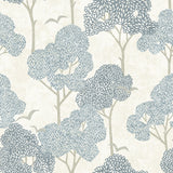 4066-26540 Lykke Blue Textured Tree Wallpaper