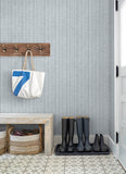 4074-26656 Simon Blue Woven Texture Wallpaper