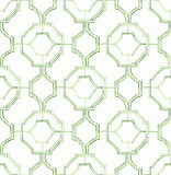 4081-26316 Gallina Green Trellis Wallpaper