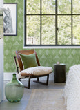 4081-26319 Grady Green Dotted Geometric Wallpaper