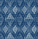 4081-26320 Grady Blue Dotted Geometric Wallpaper
