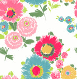 4081-26326 Essie Pink Painterly Floral Wallpaper