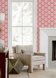 4081-26330 Keaton Coral Medallion Wallpaper