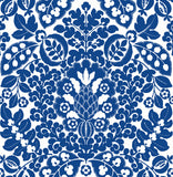 4081-26332 Marni Blue Fruit Damask Wallpaper