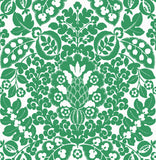 4081-26333 Marni Green Fruit Damask Wallpaper