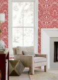 4081-26336 Marni Red Fruit Damask Wallpaper