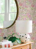 4081-26349 Chilton Pink Wildflowers Wallpaper