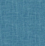 4081-26351 Emerson Teal Faux Linen Wallpaper