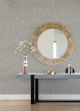 4081-26354 Emerson Grey Faux Linen Wallpaper