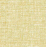 4081-26356 Emerson Yellow Faux Linen Wallpaper