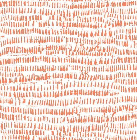 4081-26359 Runes Orange Brushstrokes Wallpaper