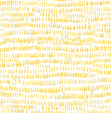 4081-26360 Runes Yellow Brushstrokes Wallpaper
