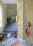 4111-63018 Midsommar Sage Floral Medley Wallpaper
