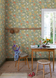 4111-63018 Midsommar Sage Floral Medley Wallpaper
