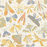 4111-63023 Flyga Gold Butterfly Bonanza Wallpaper