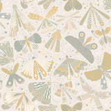 4111-63025 Flyga Light Blue Butterfly Bonanza Wallpaper