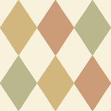 4111-63027 Kalas Mustard Diamond Wallpaper