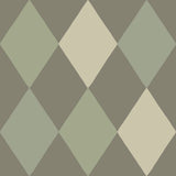4111-63028 Kalas Olive Diamond Wallpaper