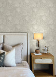 4120-26800 Vita Light Brown Botanical Wallpaper