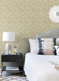 4120-26825 Maeve Butter Jacobean Trail Wallpaper