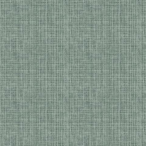 4120-26833 Kantera Green Fabric Texture Wallpaper