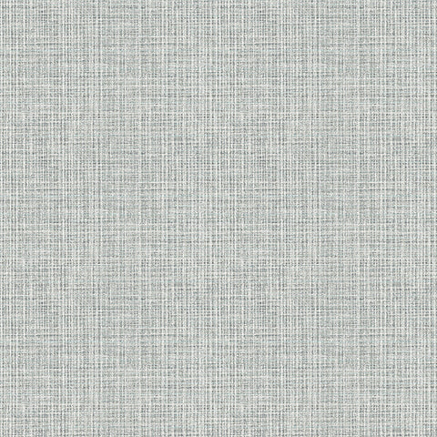 4120-26835 Kantera Turquoise Fabric Texture Wallpaper