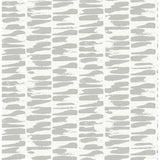 4120-26845 Myrtle Grey Abstract Stripe Wallpaper