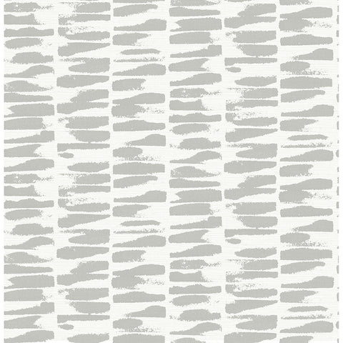 4120-26845 Myrtle Grey Abstract Stripe Wallpaper
