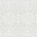 4120-26849 Lyon Silver Geometric Key Wallpaper