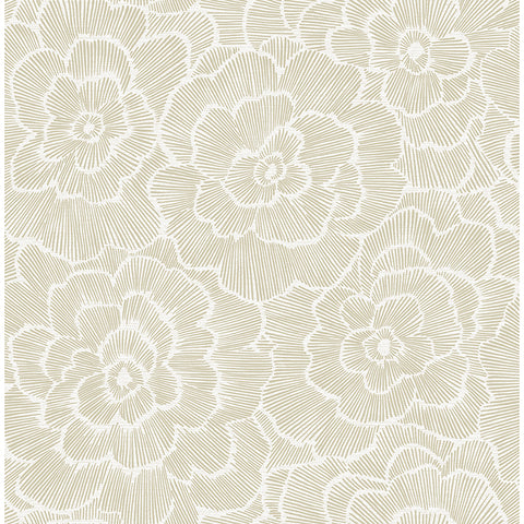 4120-26852 Periwinkle Stone Textured Floral Wallpaper