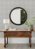 4120-26854 Lyon Grey Geometric Key Wallpaper