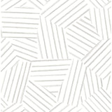 4121-26903 Helene Pewter Geometric Lines Wallpaper