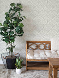 4134-72514 Marjoram Blush Floral Tile Wallpaper