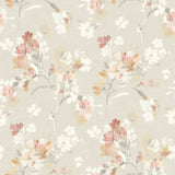4134-72524 Azalea Ruby Floral Branches Wallpaper