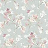 4134-72525 Azalea Fuchsia Floral Branches Wallpaper