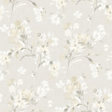 4134-72527 Azalea Neutral Floral Branches Wallpaper