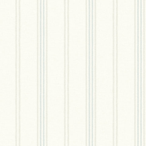 4134-72548 Lovage Aqua Linen Stripe Wallpaper