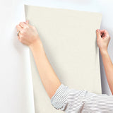 4134-72551 Chambray Dove Fabric Weave Wallpaper