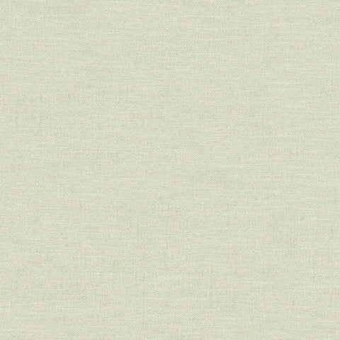 4134-72557 Chambray Sage Fabric Weave Wallpaper