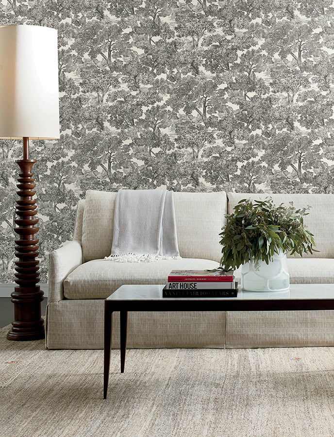 4134-72558 Spinney Black Toile Wallpaper – wallcoveringsmart