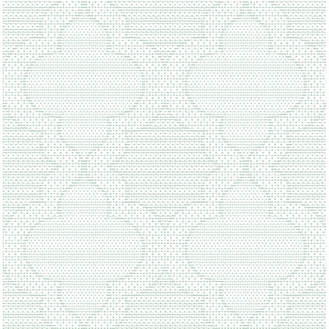 4135-27288 Ernest Turquoise Quilted Quatrefoil Wallpaper