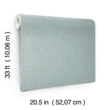 4135-27305 Cassie Light Blue Petite Polka Wallpaper