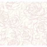 4135-72710 Nelda Light Pink Rose Wallpaper