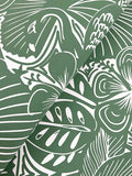 4135-72714 Idalia Green Floral Flamingo Wallpaper