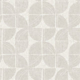 4141-27111 Baxter Bone Semicircle Mosaic Wallpaper