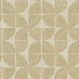4141-27114 Baxter Honey Semicircle Mosaic Wallpaper