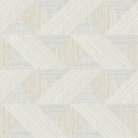 4141-27135 Presley Grey Tessellation Wallpaper