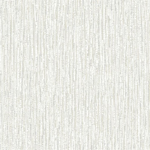 4141-27155 Corliss Light Grey Faux Beaded Strands Wallpaper